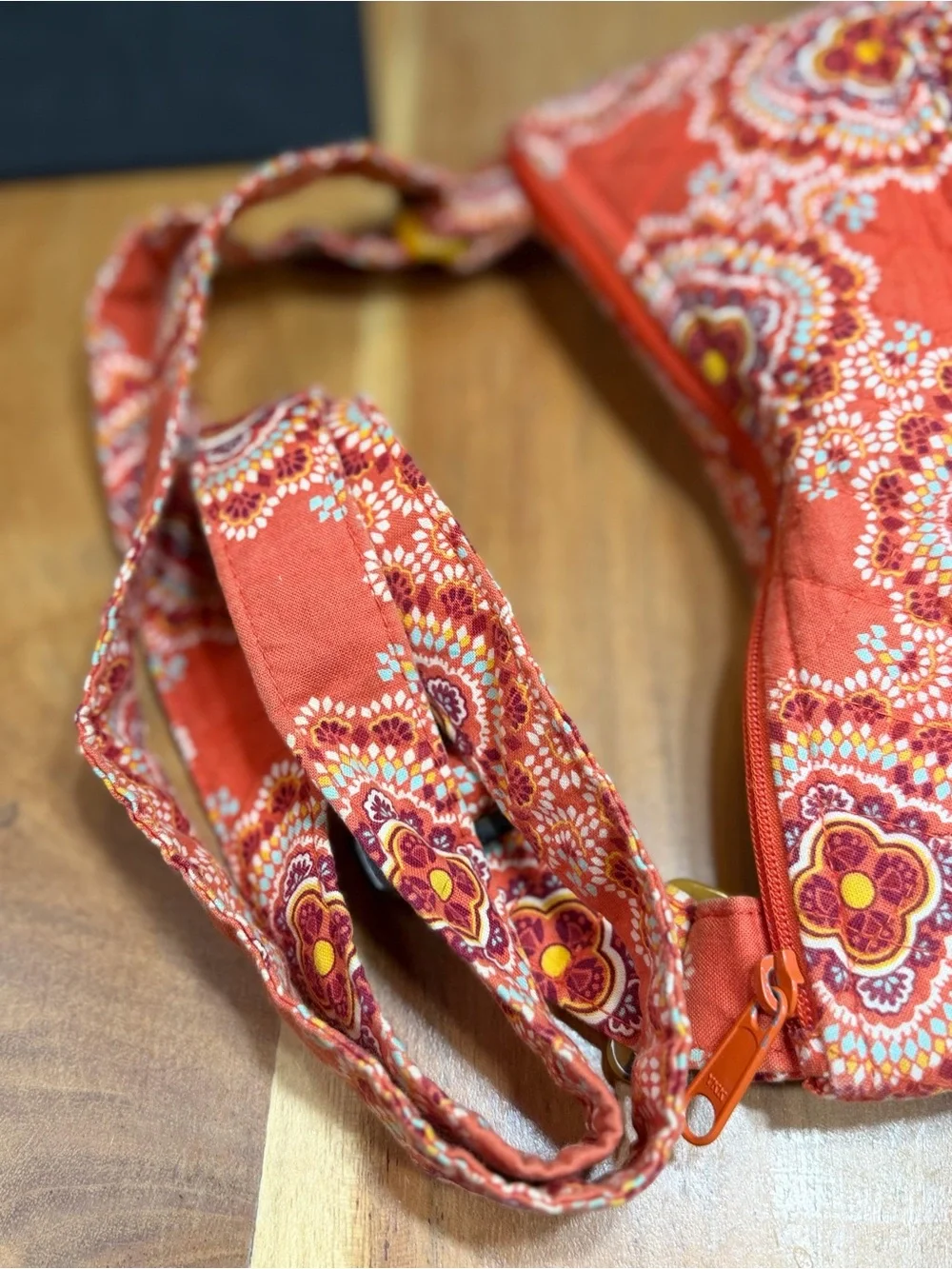 Vera Bradley Retired Paprika 2010’s Boho Mini Hipster Bag (GUC)